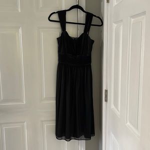 Talbots petite Womens black dress!